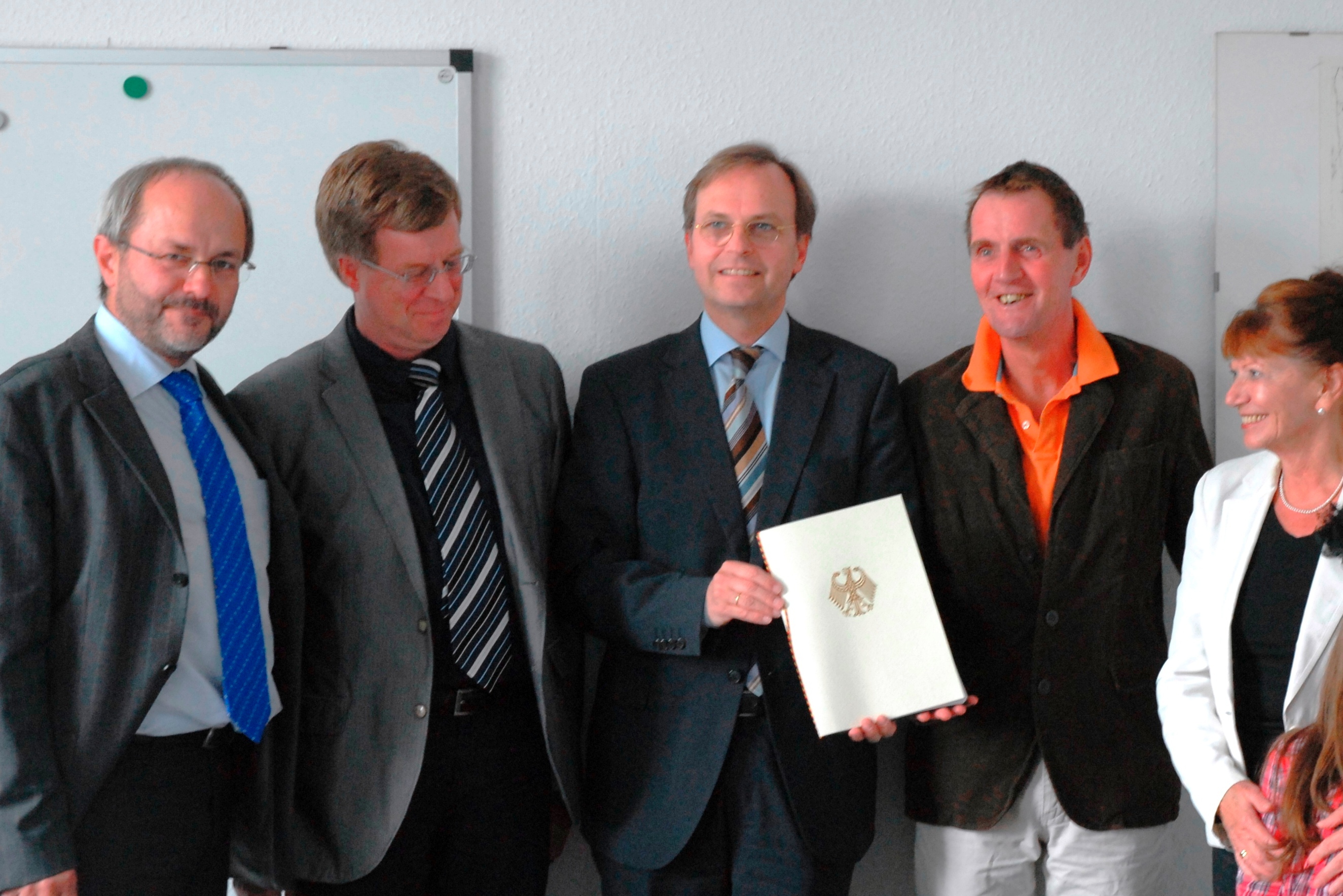 Staatssekretär Rachel bringt viel Geld nach Siegen Staatssekretär Rachel bringt viel Geld nach Siegen